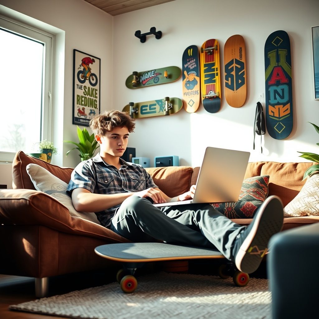 Skateboard desk v Deckshopu